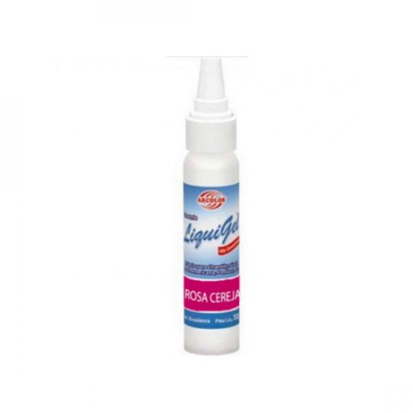Corante Liquigel Rosa Cereja 30G - Arcolor