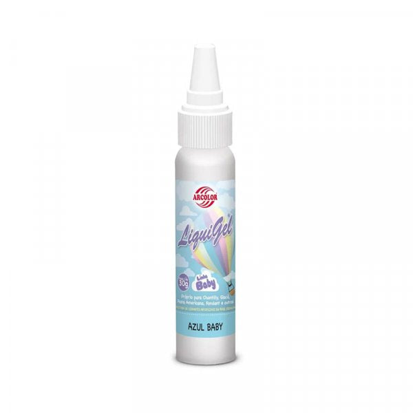 Corante Liquigel Azul Baby 30G - Arcolor
