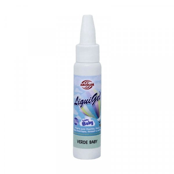 Corante Liquigel Verde Baby 30G - Arcolor