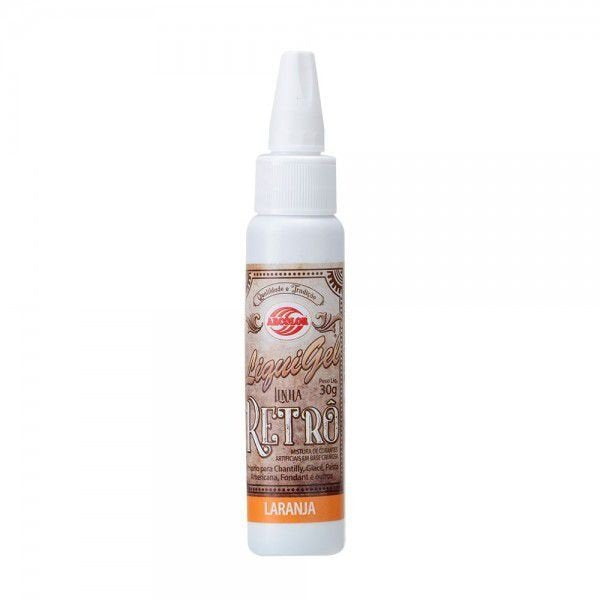 Corante Liquigel Retrô Laranja 30G - Arcolor