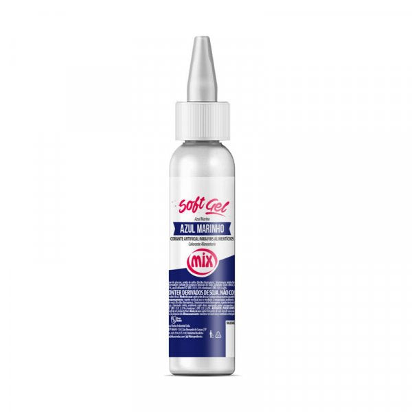 Corante Soft Gel - Azul Marinho - 60G - Mix