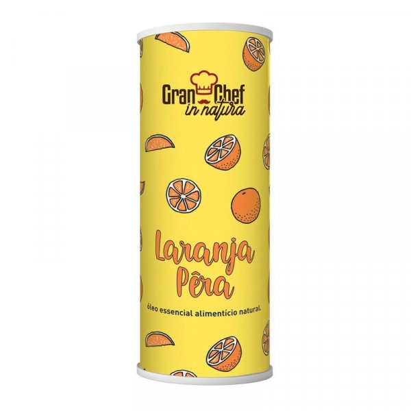 Óleo Essencial Alimentício Laranja Pêra 10ml - Gran Chef