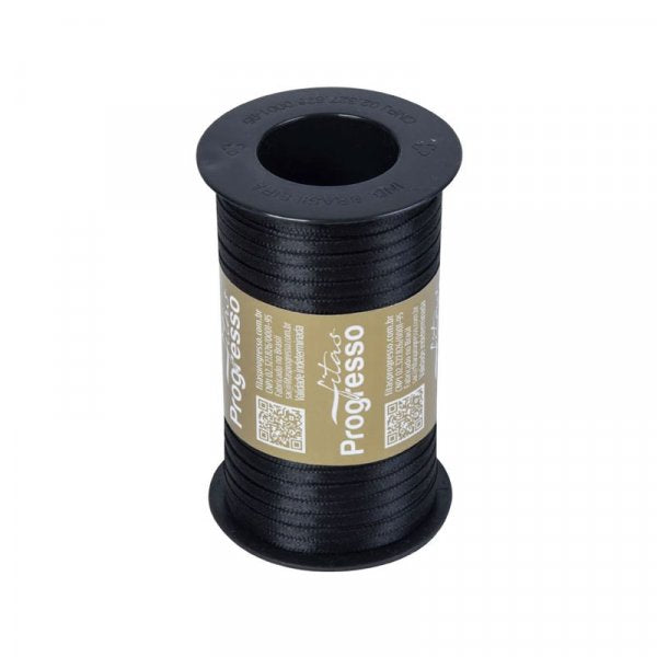 Fita Preta Cor 219 100M X 4Mm - Fitas Progresso