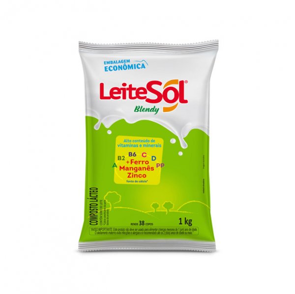 Composto Lácteo Leite Sol Blendy 1Kg
