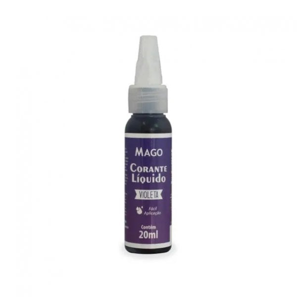 Corante Líquido Violeta 20Ml - Mago