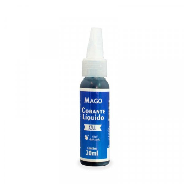 Corante Líquido Azul 20Ml - Mago
