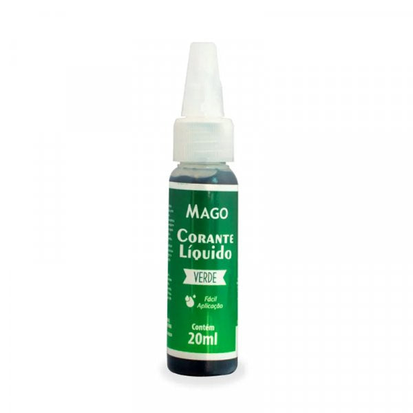 Corante Líquido Verde 20Ml - Mago