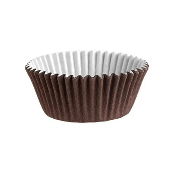 Forminha Brigadeiro N°3 Marrom 100 Unid. - Flopel