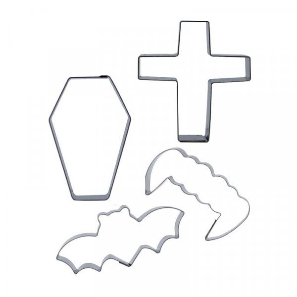 Cortador Kit Halloween 141 2 P - 4 Pçs - R.R. Oliveira