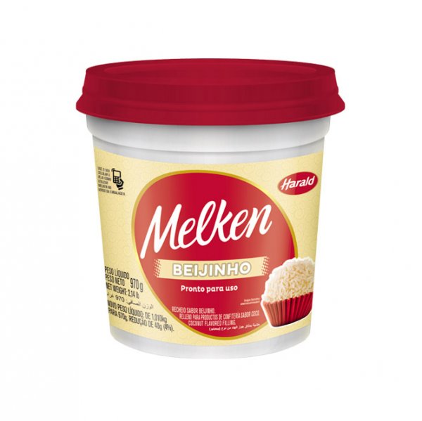 Recheio De Beijinho De Coco 970G - Harald Melken