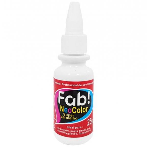 Corante Universal Neocolor Super Vermelho 25G - Fab!