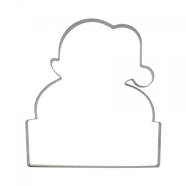 Cortador Inox Placa Papai Natal 2G 441 - R.R. Oliveira