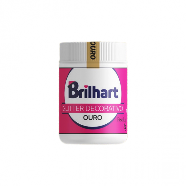 Glitter Dourado P/ Superfície 5G - Brilhart