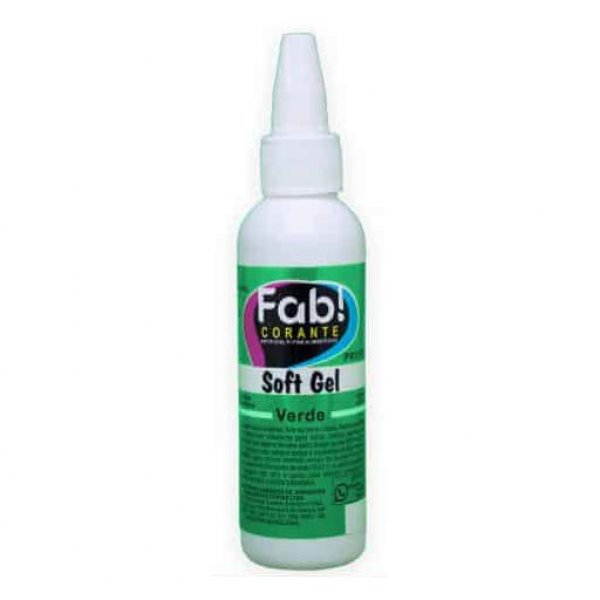 Corante Soft Gel Verde 60G - Fab!