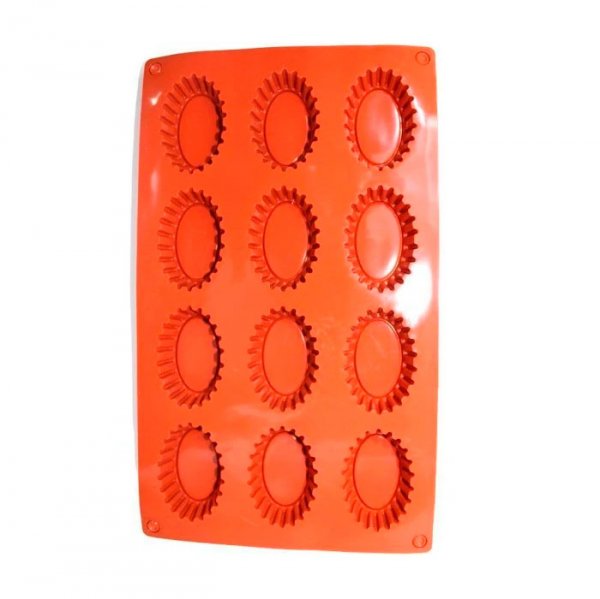 Molde Para Chocolate Camafeu - 12 Cavidades - Le Chef