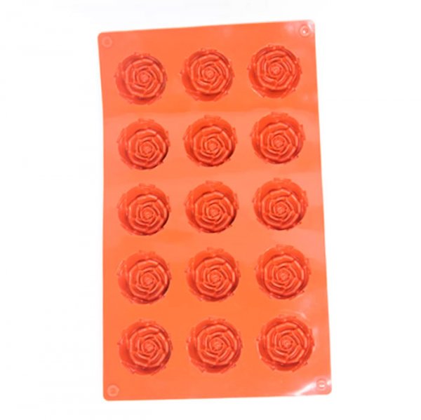 Molde Para Chocolate Rosas - 15 Cavidades - Le Chef