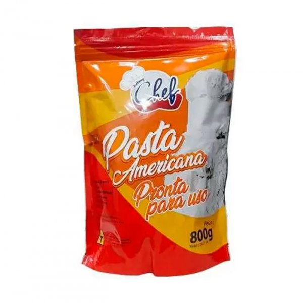 Pasta Americana Branca 800G Iceberg Chef