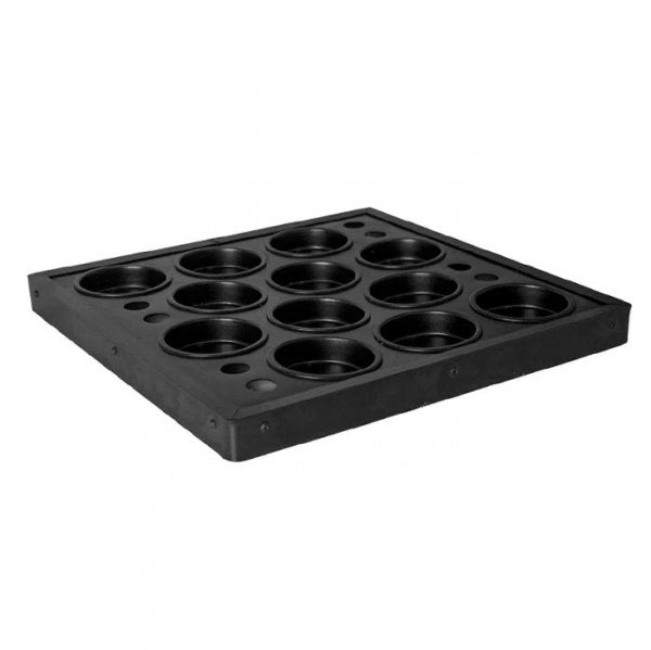 Assadeira Quadrada Para Pão Mini Hamburger - 12 Cavidades - Cimapi