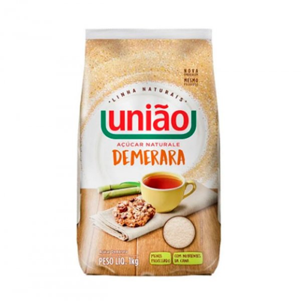 Açúcar Naturale Demerara Linha Naturais 1Kg - União