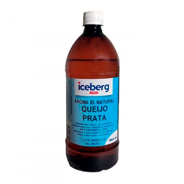Essência Aroma Natural Queijo Prata 960Ml - Iceberg Chef