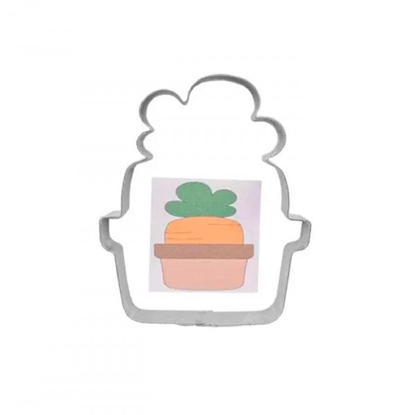 Cortador Aço Inox Vasinho De Cenoura Páscoa 1G Código 527 - R R Oliveira