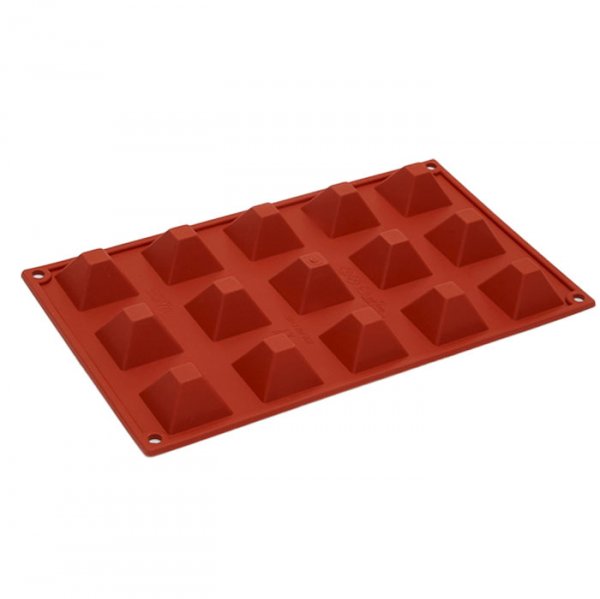 Forma De Silicone Pirâmide Pequena - 30X15 - Silikomart