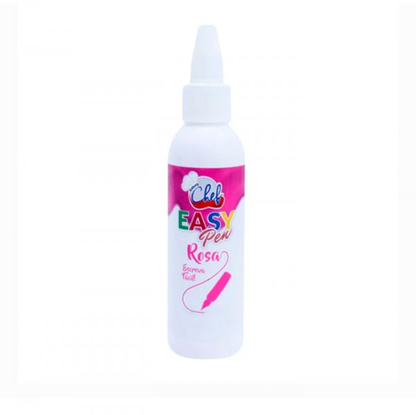 Caneta Escreva Fácil Easy Pen Rosa 60G - Iceberg Chef