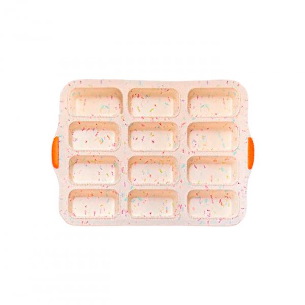 Forma De Silicone Bolinhos 12 Cavidades - 25X28Cm - Hercules