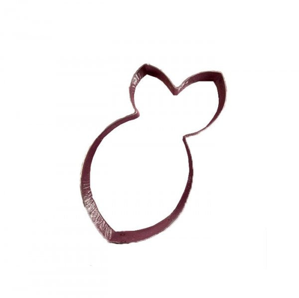 Cortador Aço Inox Cenoura Páscoa 2G Código 531 - R.R. Oliveira