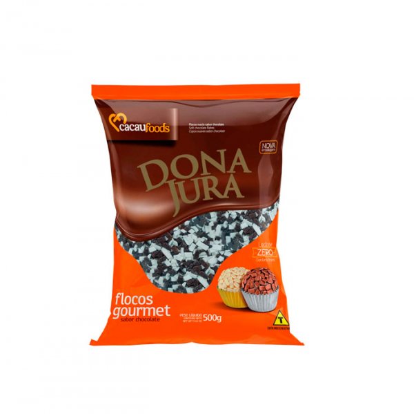 Flocos Macio Mesclado Dona Jura 500G - Decora Festa