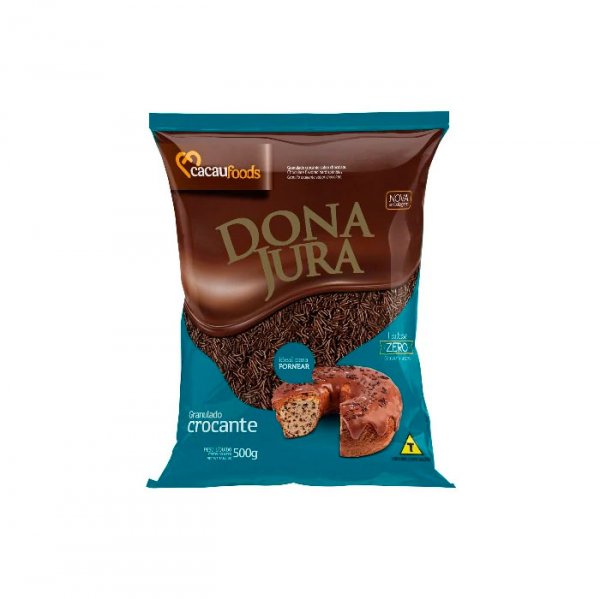 Granulado Crocante Dona Jura 1,005 Kg - Decora Festa