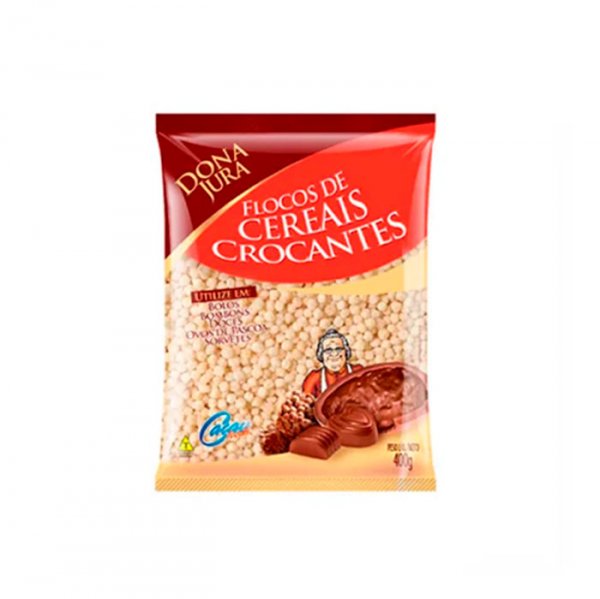 Mini Cereal Crocante Natural Dona Jura 400G - Decora Festa