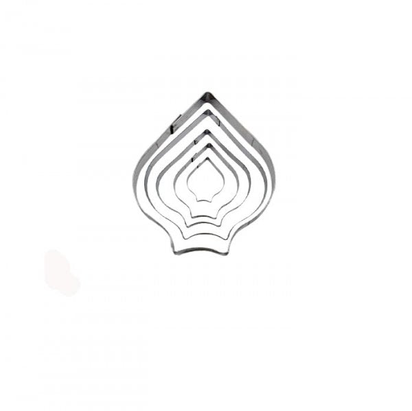 Cortador Em Aço Inox Copo De Leite 5 Peças Ca521 - Prime Chef