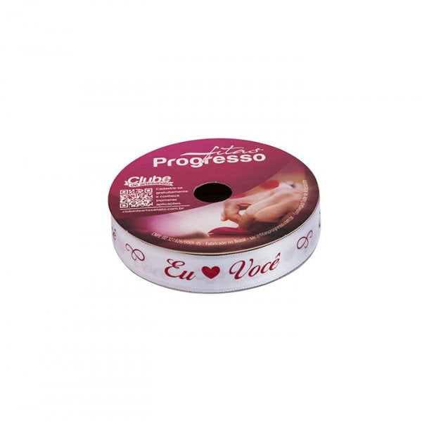 Fita Eu Amo Você (Ecf003H) Cor 420 10Mx15Mm - Fitas Progresso