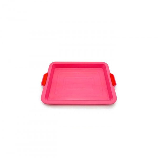 Forma Retangular Silicone Rosa - Oikos