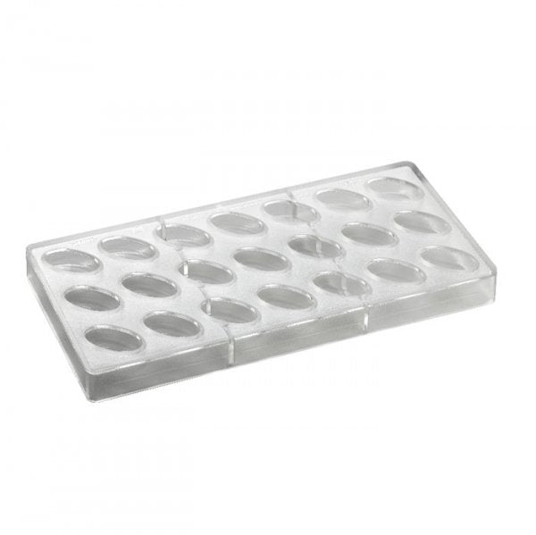 Forma Para Chocolate - Policarbonato - Pc110 (Oval) - Pavoni Italia