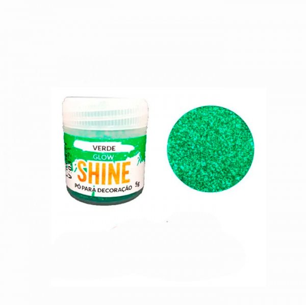 Glitter Glow Verde 5Gr - Iceber Chef