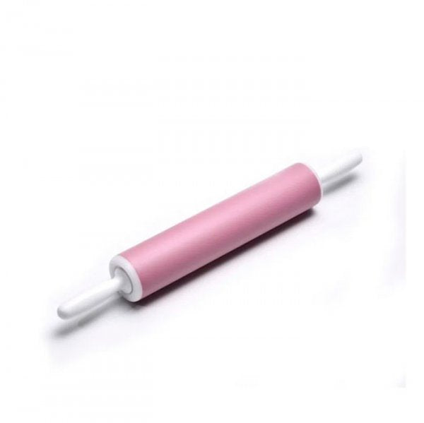 Rolo Profissional Leve Com Articulação Rosa 25Cm X 6,0Cm Polietileno - Solrac