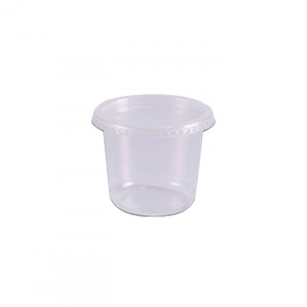 Pote Redondo Com Tampa 350Ml 24 Unidades - Prafesta