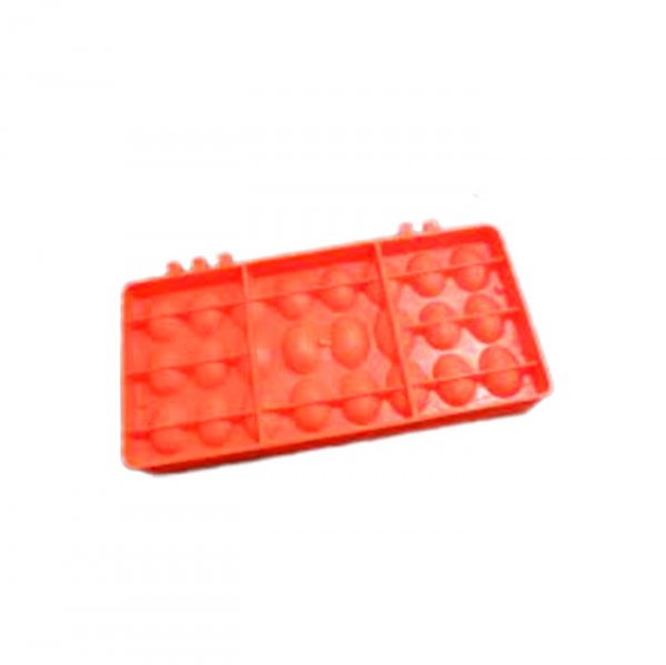 Forma Para Chocolate A088 Ovo Duplo 24 Cavidades - Cristal Formas