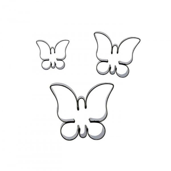 Cortador Aço Inox Kit Mini Borboleta 1Pp - R R Oliveira