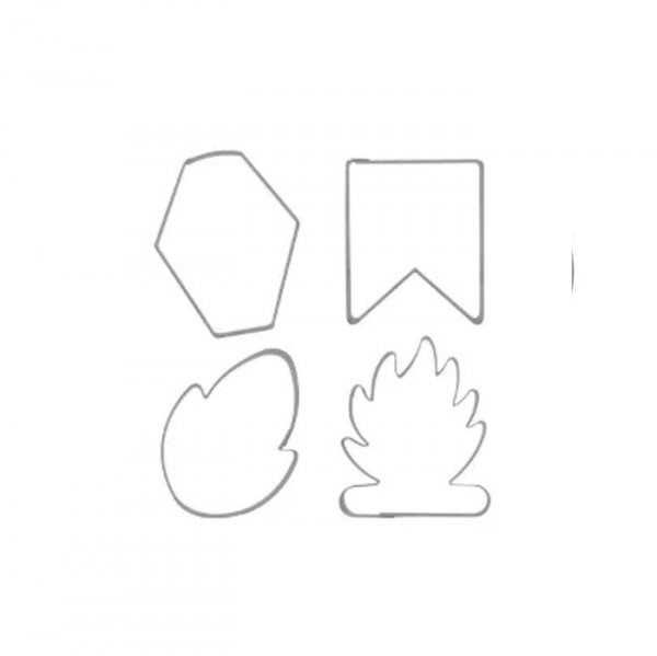 Cortador Aço Inox Kit Festa Junina 1M - R R Oliveira