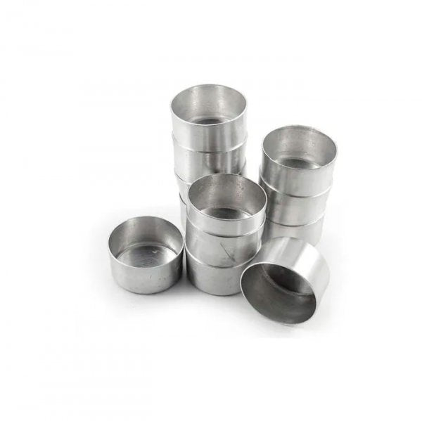 Forma Pão De Mel Fundo Fixo N°4 - 12 6,2 X 2,2 X 6,2 Cm - Metasa