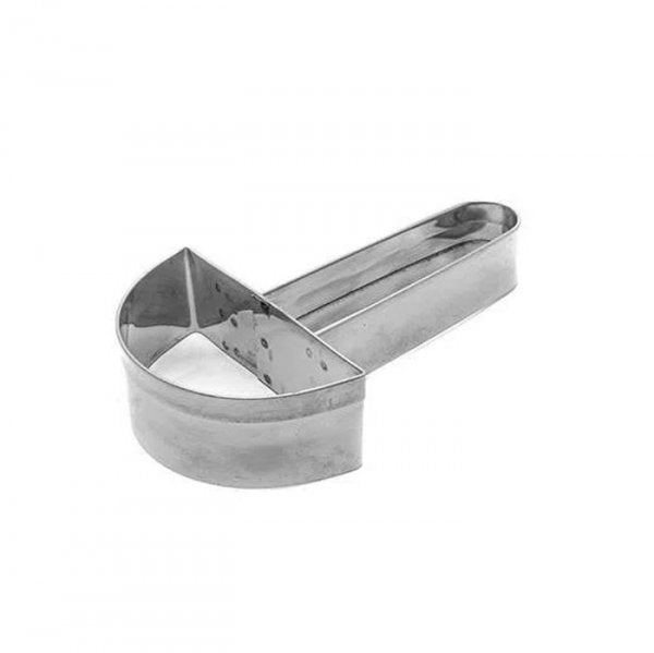 Raspador Chocolate Meia Lua - 17 X 10 X 4Cm - Cód 4012 - Solrac
