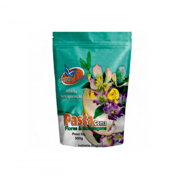 Pasta Goma Flores E Modelagens 500G - Fine Line