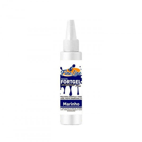 Corante Fortgel 30G Marinho - Fine Line