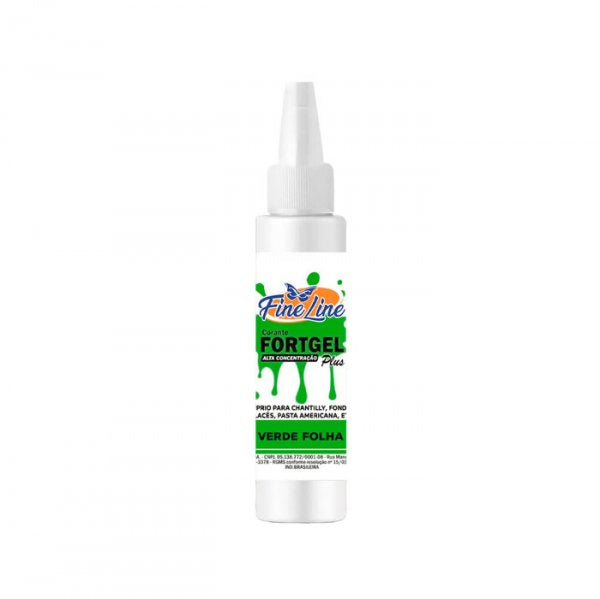 Corante Fortgel 30G Verde Folha - Fine Line