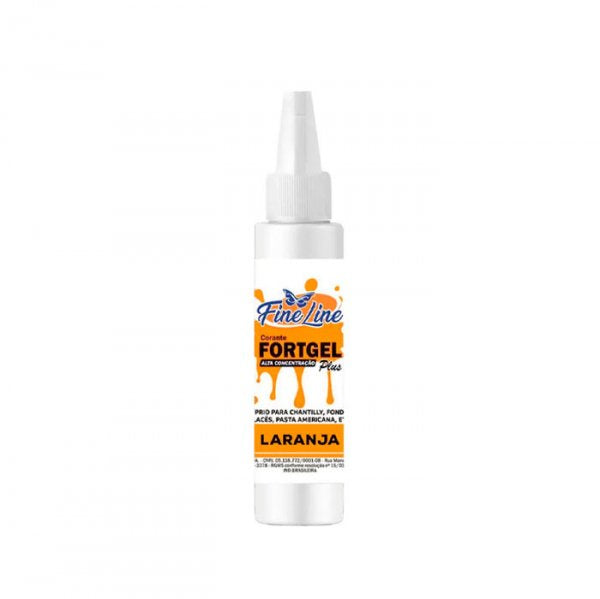 Corante Fortgel 30G Laranja - Fine Line
