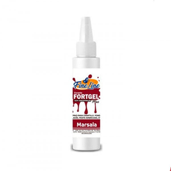 Corante Fortgel 30G Marsala - Fine Line