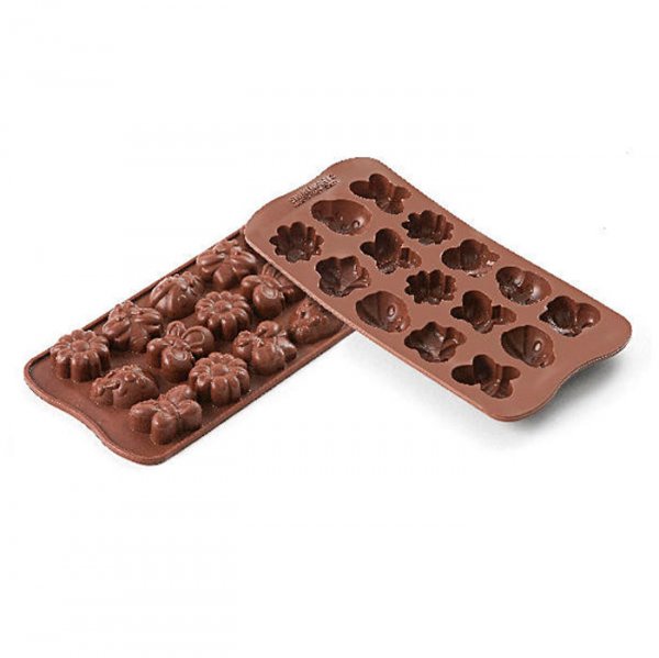 Forma Para Chocolate Primavera - Silikomart